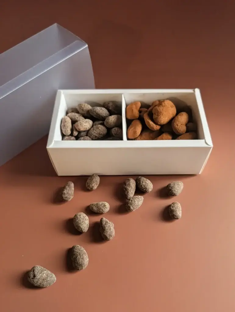 2 Piece Nut Box, each with different flavor